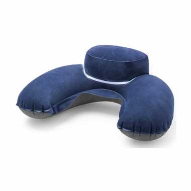 Dik reiskussentje blauw