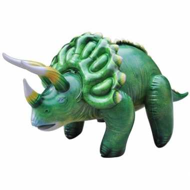Opblaasbare levensechte triceratops 109 cm