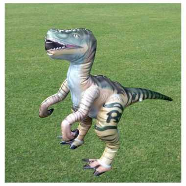 Opblaasbare levensechte velociraptor 38 cm