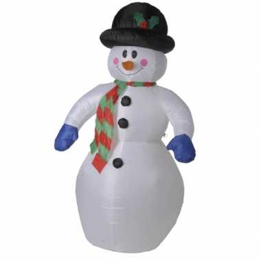 Opblaasbare sneeuwpop 180 cm