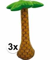 3 opblaasbare palmbomen 65 cm