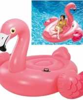 Intex opblaasbare ride on mega flamingo
