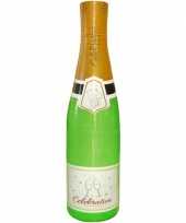 Opblaasbare champagne fles 180 cm
