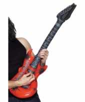 Opblaasbare rode elektrische gitaar 99 cm
